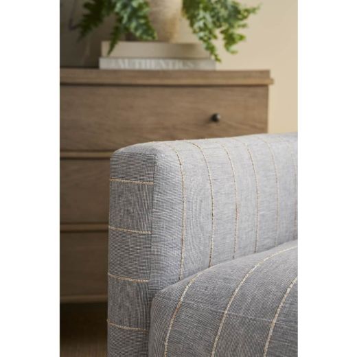 Picture of Quick Ship Allie Swivel - Indigo Kid-proof Stripe